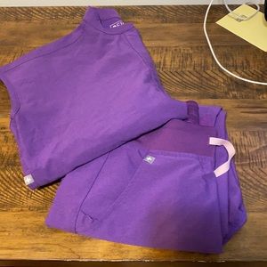 FIGS scrubs set Zamora Rafaela ultraviolet